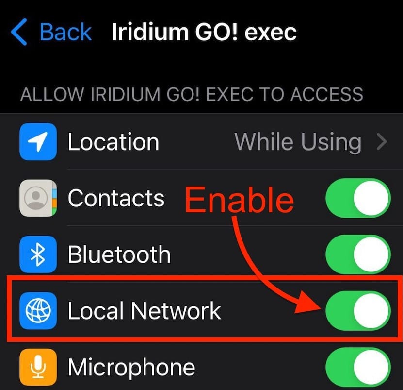 Troubleshooting Your Iridium GO Exec